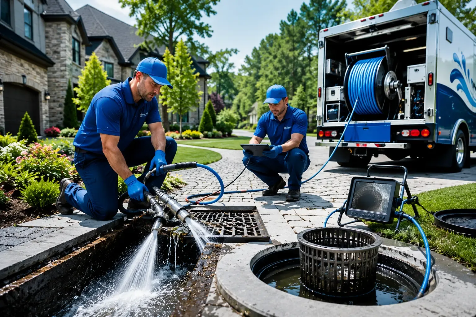 Local outdoor drain cleaning professionals in Blockton, IA